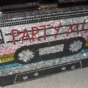 Party Mix Beaded Clutch
